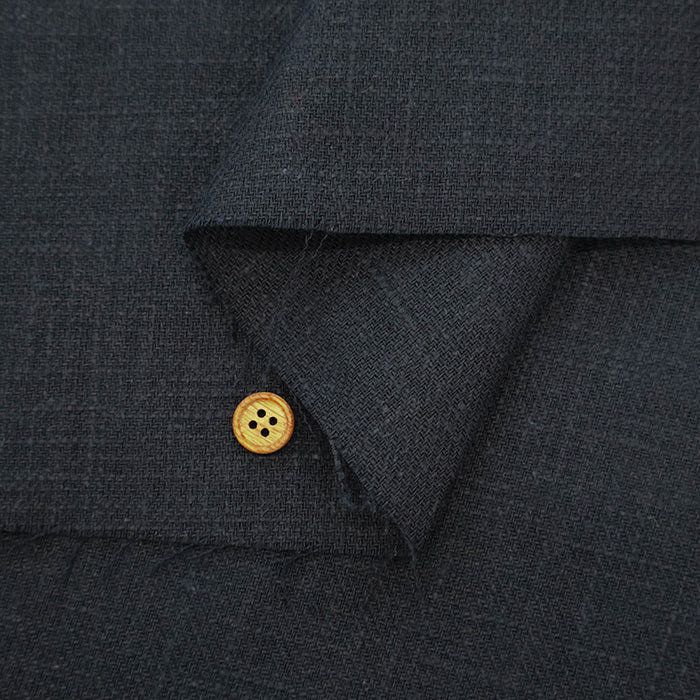 Twill Linen Fabric - Plain - nomura tailor