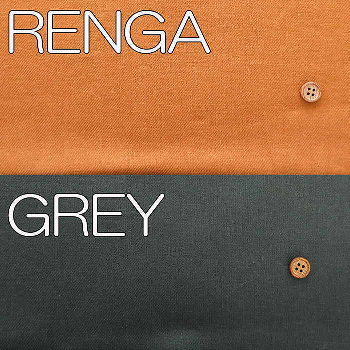 Linen Twill Fabric - Plain - nomura tailor