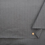 Linen Overdyed Fabric- Stripe - nomura tailor