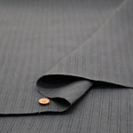 Linen Overdyed Fabric- Stripe - nomura tailor