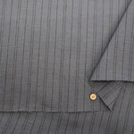 Linen Overdyed Fabric- Stripe - nomura tailor