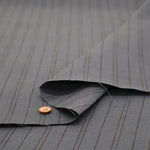 Linen Overdyed Fabric- Stripe - nomura tailor