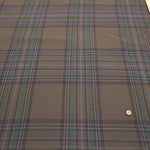 Linen Overdyed Fabric - Check - nomura tailor