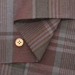Linen Overdyed Fabric - Check - nomura tailor