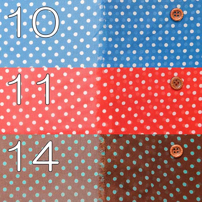 Polyester chiffon fabric with polka dot print - nomura tailor