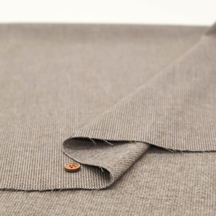 Polyester Brushed Back Knit Fabric - Plain - nomura tailor
