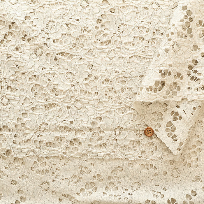 Polyester Raschel Lace Fabric - nomura tailor