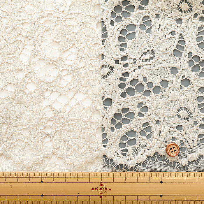 Polyester Raschel Lace Fabric - nomura tailor