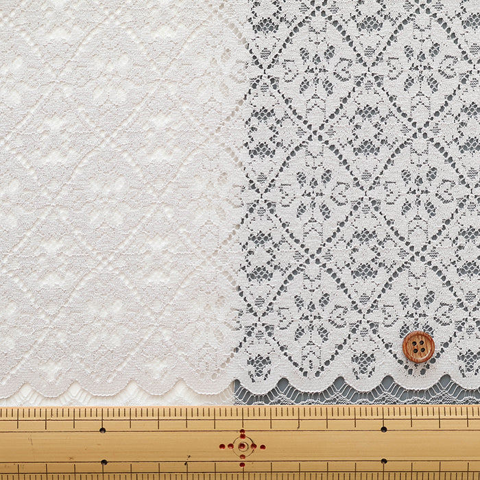 Polyester Raschel Lace Fabric - nomura tailor