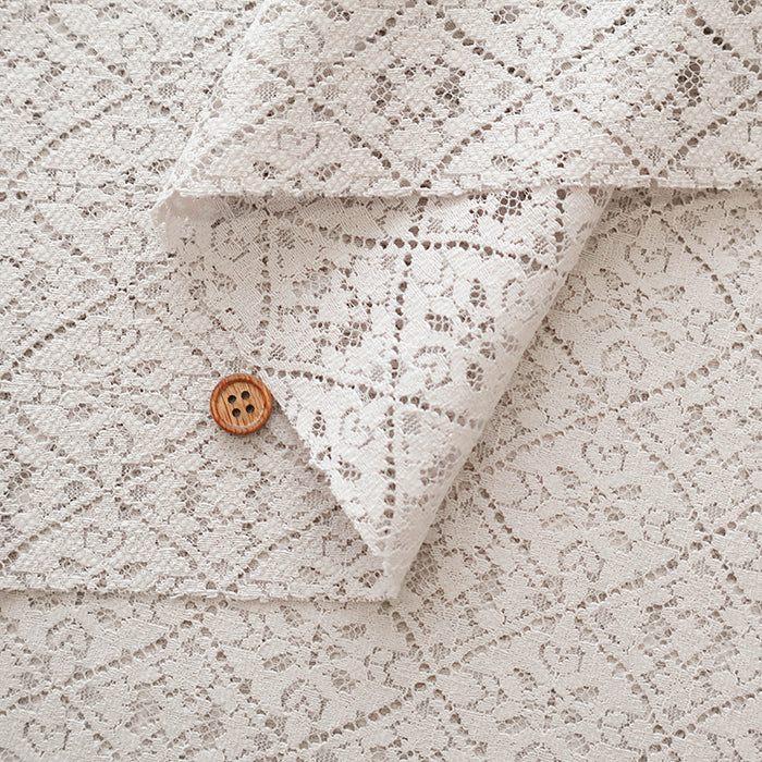 Polyester Raschel Lace Fabric - nomura tailor