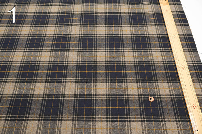 Bishu T/R Classy Tartan Fabric - nomura tailor