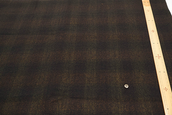 W/C Gauze Fabric - Shadow Check - nomura tailor