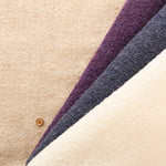 Soft Loop Tweed Fabric - Plain - nomura tailor