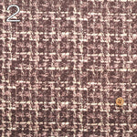 Nylon Brushed-Back Tweed-Style Knit Print Fabric - nomura tailor