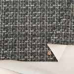 Nylon Brushed-Back Tweed-Style Knit Print Fabric - nomura tailor