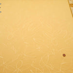 Polyester Embossed Stretch Fabric - Line Flower - nomura tailor