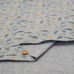 Linen Print Fabric - Fish - nomura tailor