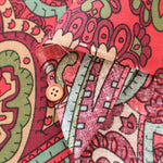 Double Width Linen Print Fabric - nomura tailor