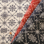 40 Linen Herringbone Fabric - Bandana Pattern - nomura tailor