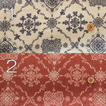 40 Linen Herringbone Fabric - Bandana Pattern - nomura tailor