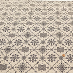40 Linen Herringbone Fabric - Bandana Pattern - nomura tailor