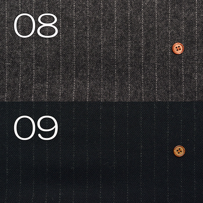 CORDURA Wool Stripe Fabric - nomura tailor