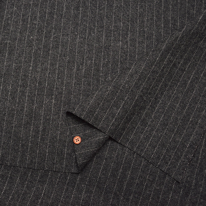 CORDURA Wool Stripe Fabric - nomura tailor