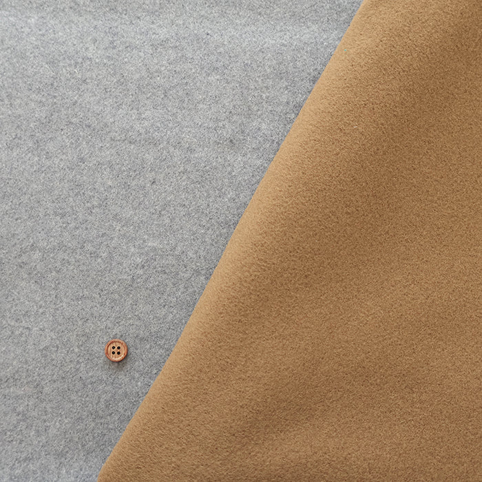 Wool Mosser Fabric - Plain - nomura tailor