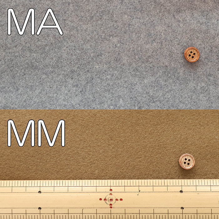 Wool Mosser Fabric - Plain - nomura tailor