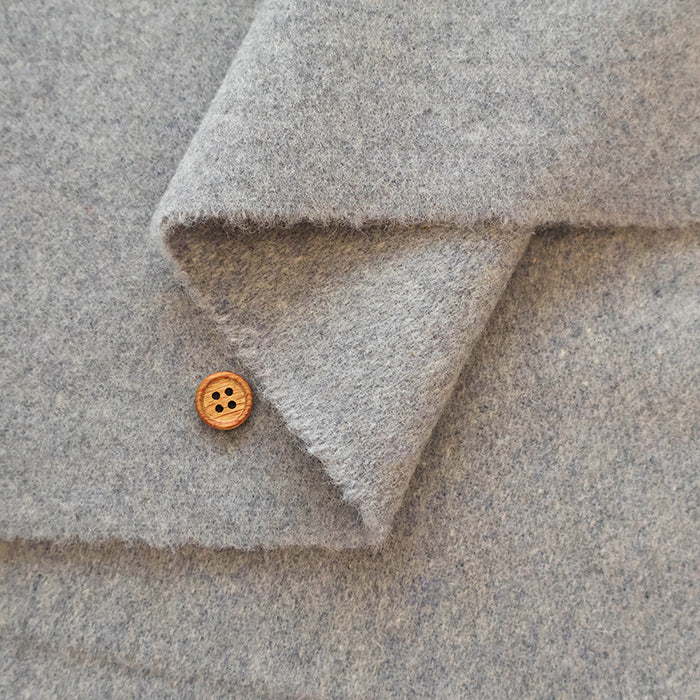 Wool Mosser Fabric - Plain - nomura tailor