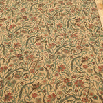 Wool Blend Smooth Print Fabric - Botanical - nomura tailor