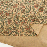 Wool Blend Smooth Print Fabric - Botanical - nomura tailor