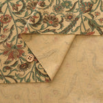 Wool Blend Smooth Print Fabric - Botanical - nomura tailor