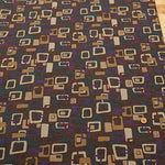 Wool Blend Smooth Print Fabric - nomura tailor