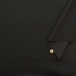 Black Georgette Fabric - Plain - nomura tailor