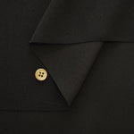 Black Georgette Fabric - Plain - nomura tailor