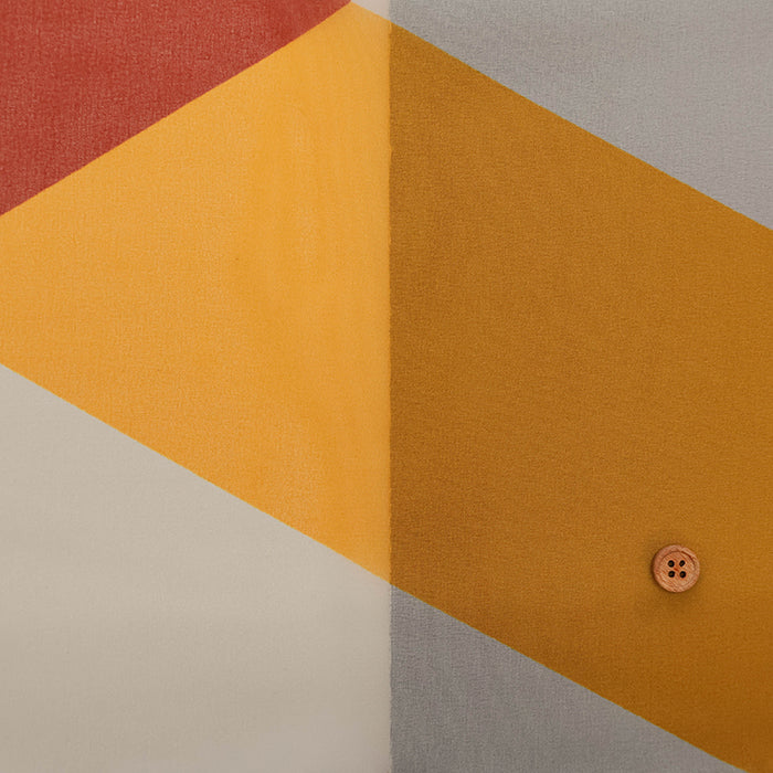 Polyester Georgette Print Fabric - Block - nomura tailor