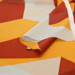 Polyester Georgette Print Fabric - Block - nomura tailor