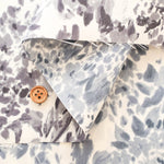 Polyester Light Grosgrain Print Fabric - Flower - nomura tailor