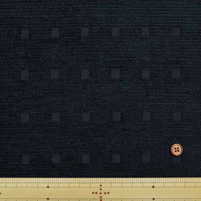Polyester Kiryu Chenille Weave Fabric - Block - nomura tailor