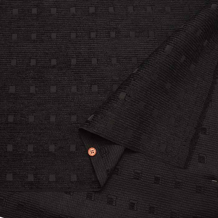 Polyester Kiryu Chenille Weave Fabric - Block - nomura tailor