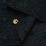 Polyester Kiryu Chenille Weave Fabric - Block - nomura tailor