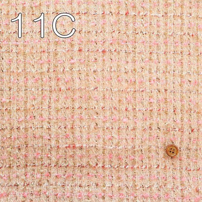 Made in China Fancy Tweed Fabric - nomura tailor