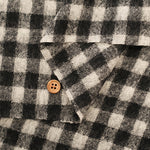 Wool Gauze Fabric - Check - nomura tailor