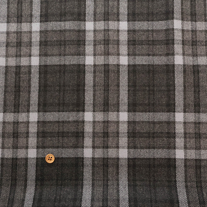 Wool Check Fabric - nomura tailor