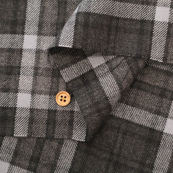 Wool Check Fabric - nomura tailor