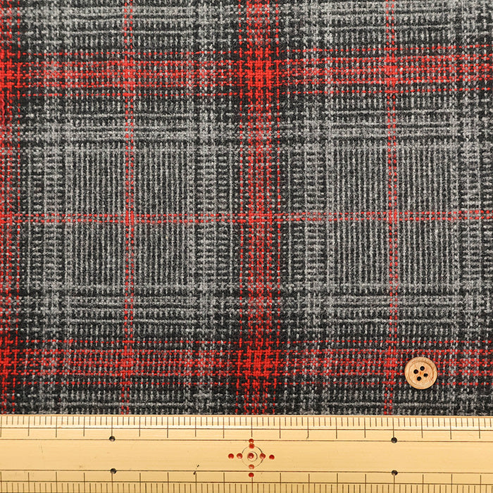 Wool Check Fabric - nomura tailor