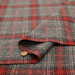 Wool Check Fabric - nomura tailor