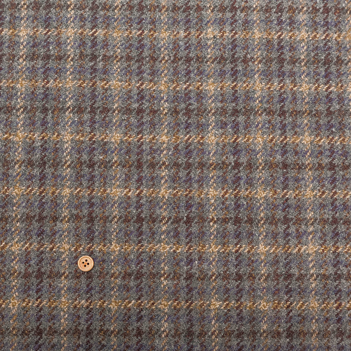 Wool Check Fabric - nomura tailor