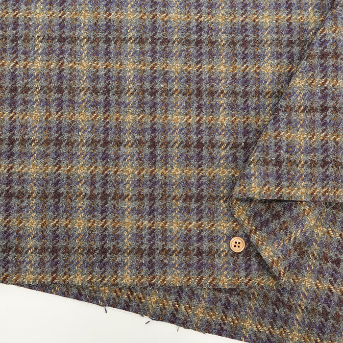 Wool Check Fabric - nomura tailor